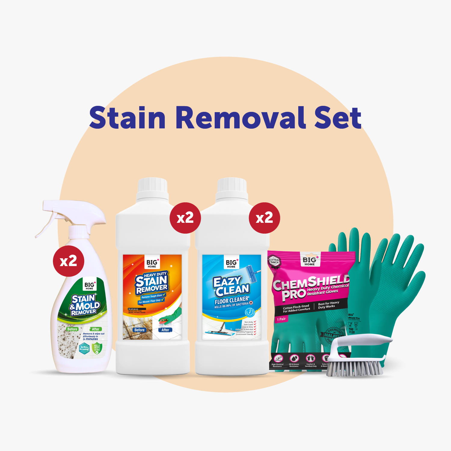 BIG+ Stain Removal Bonus Combo Set