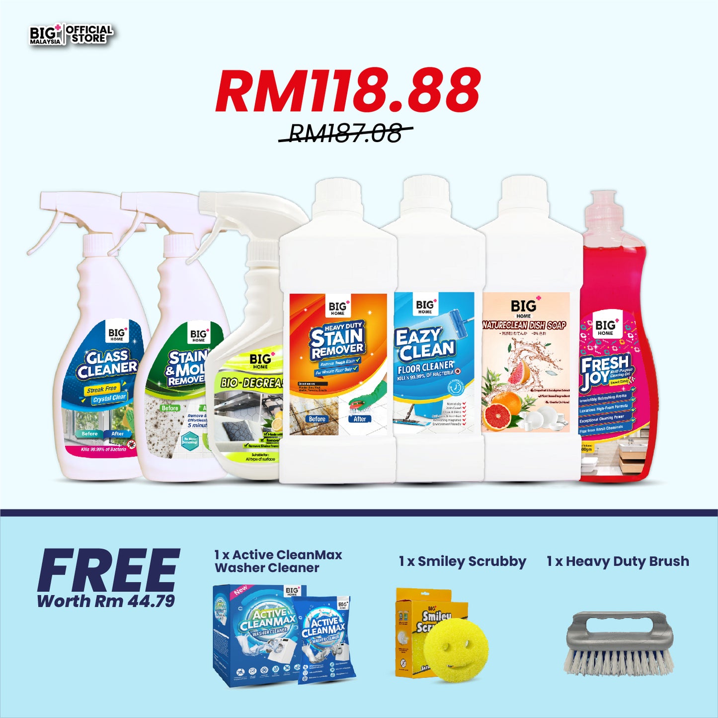 BIG+ HomeCare Complete Set (Pack of 7)