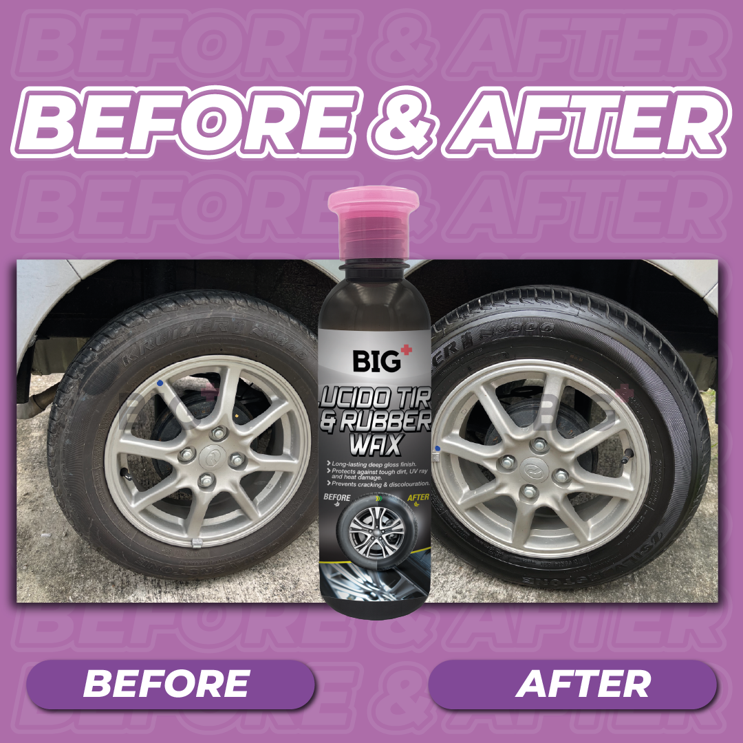 BIG+ Lucido Tire &amp; Rubber Wax – BIG+ Malaysia