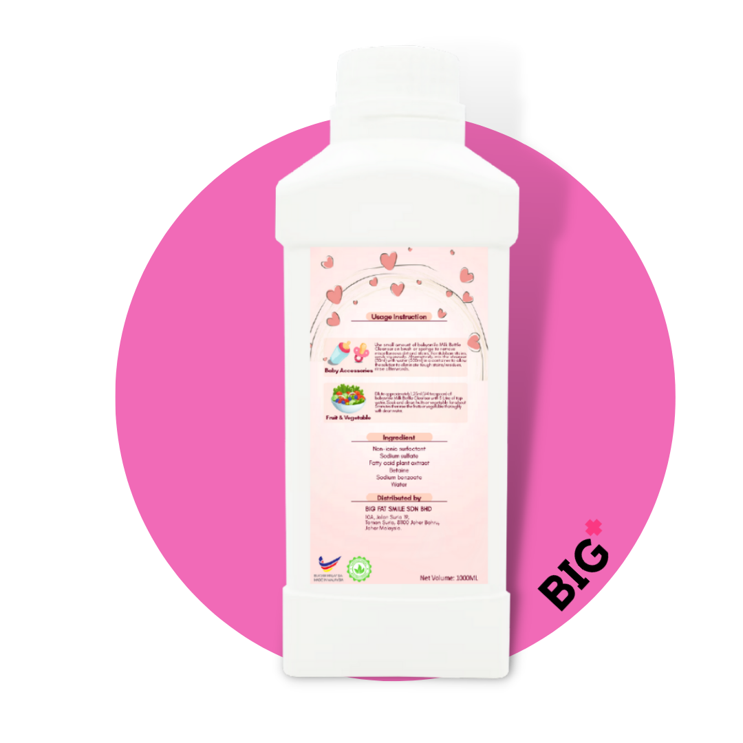 BIG+ Babysmile Milk Bottle Cleanser