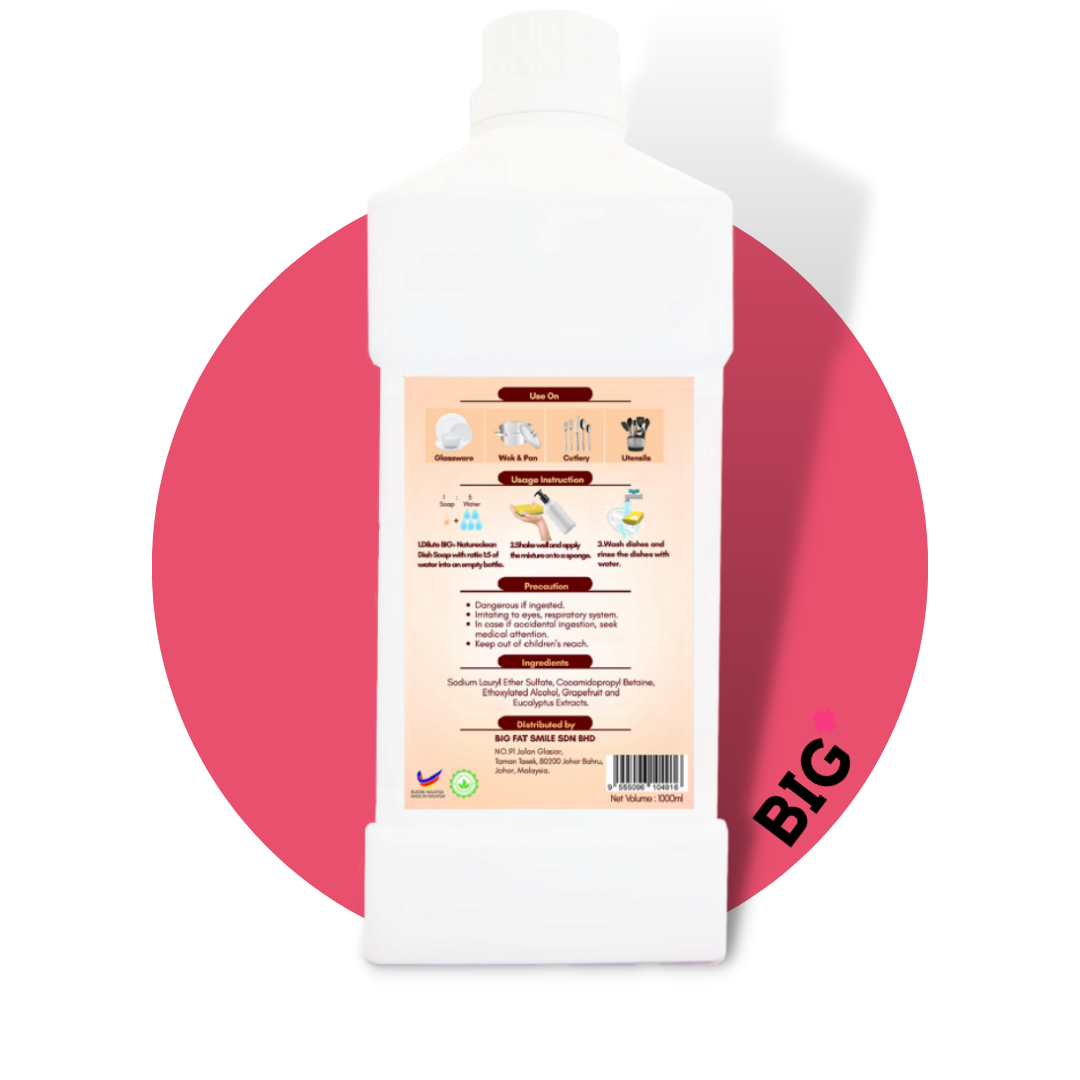 BIG+ Natureclean Premium Dish Soap