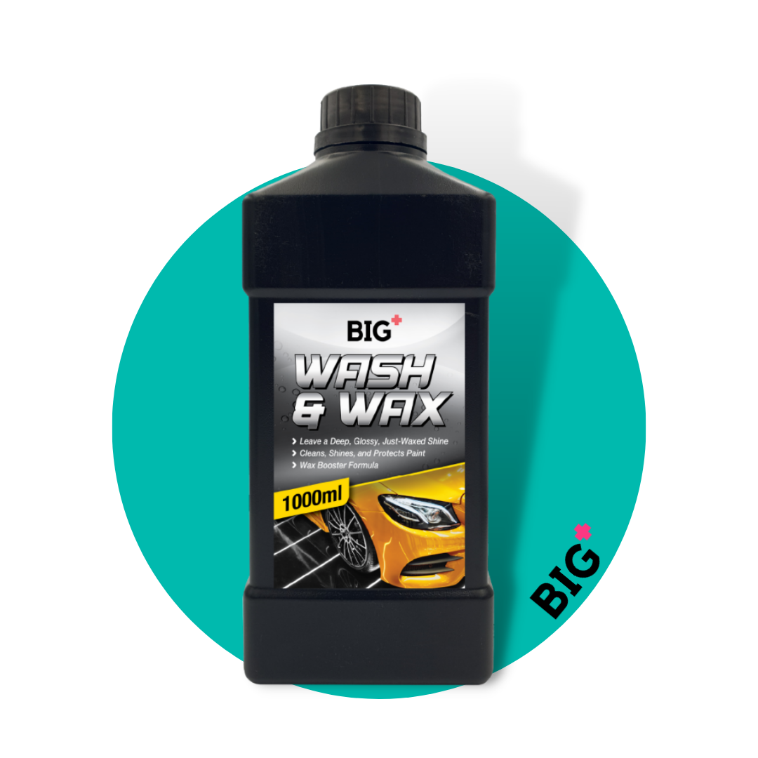 BIG+ Wash & Wax Car Shampoo