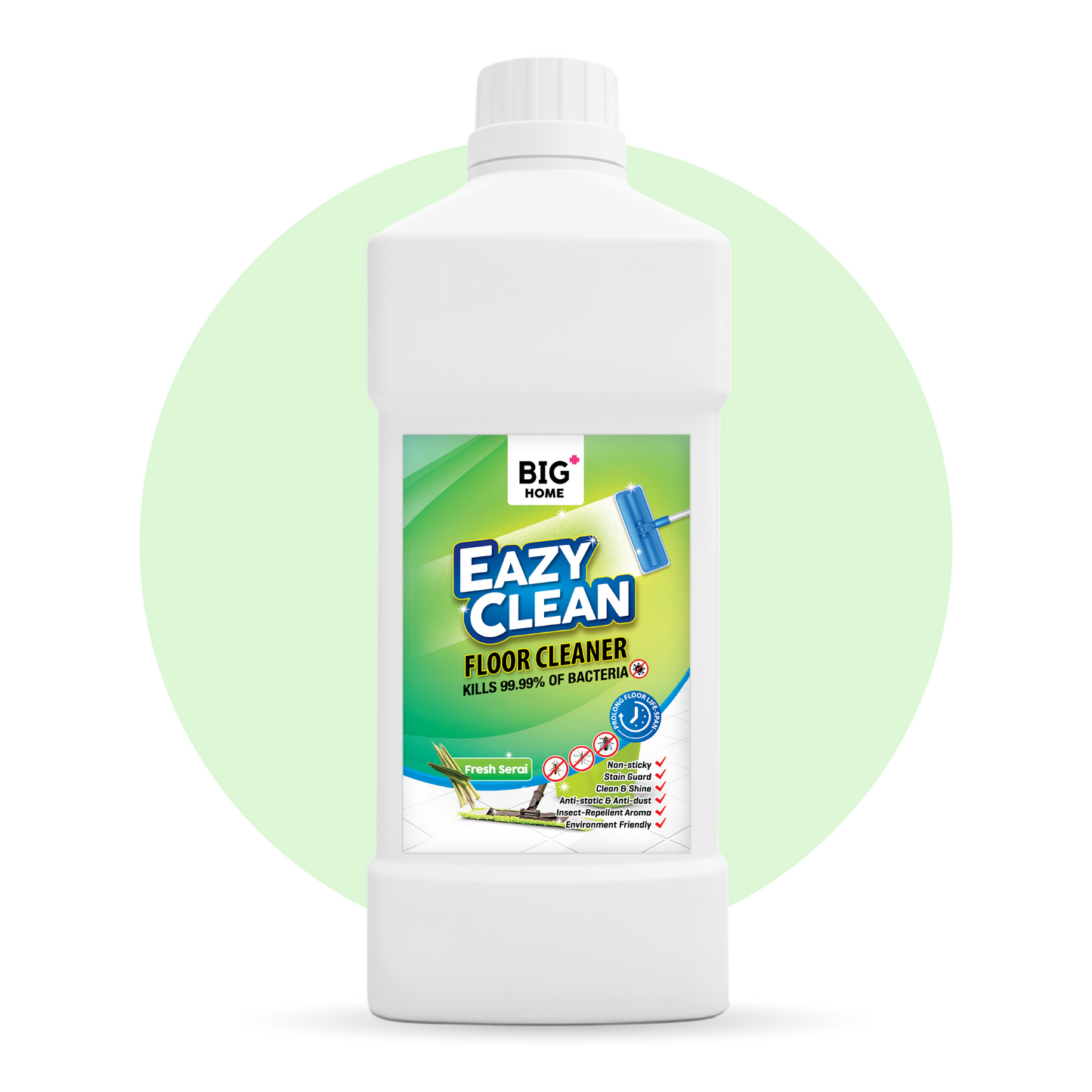 BIG+ EazyClean Floor Cleaner - Fresh Serai (1000ml)