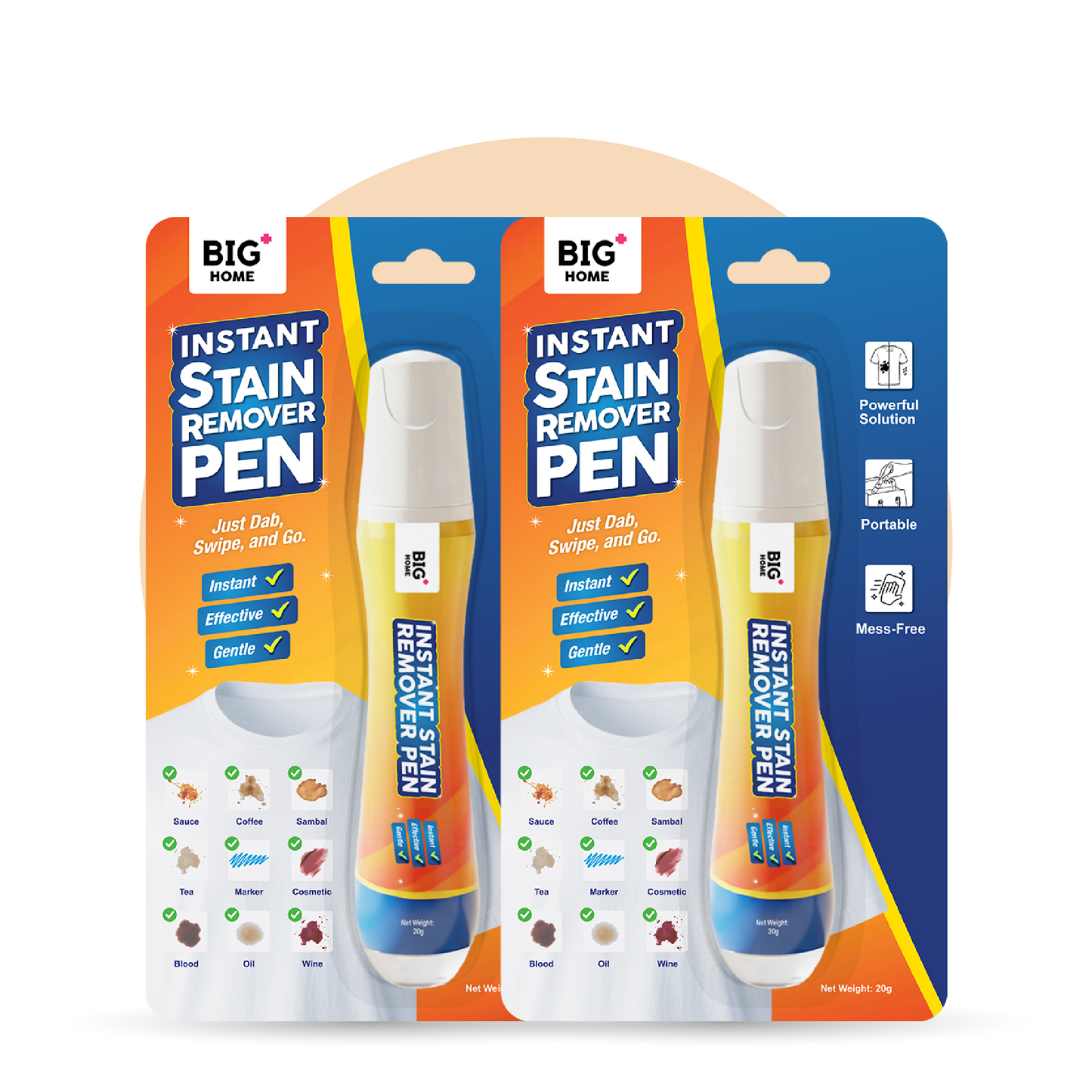 BIG+ Instant Stain Remover Pen (20ml)