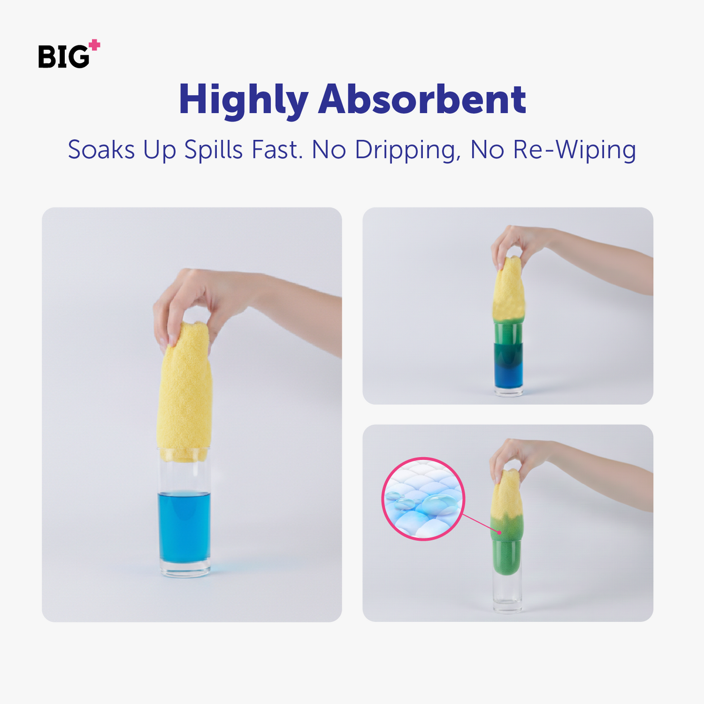 BIG+ 5-in-1 Microfiber Cloth Set