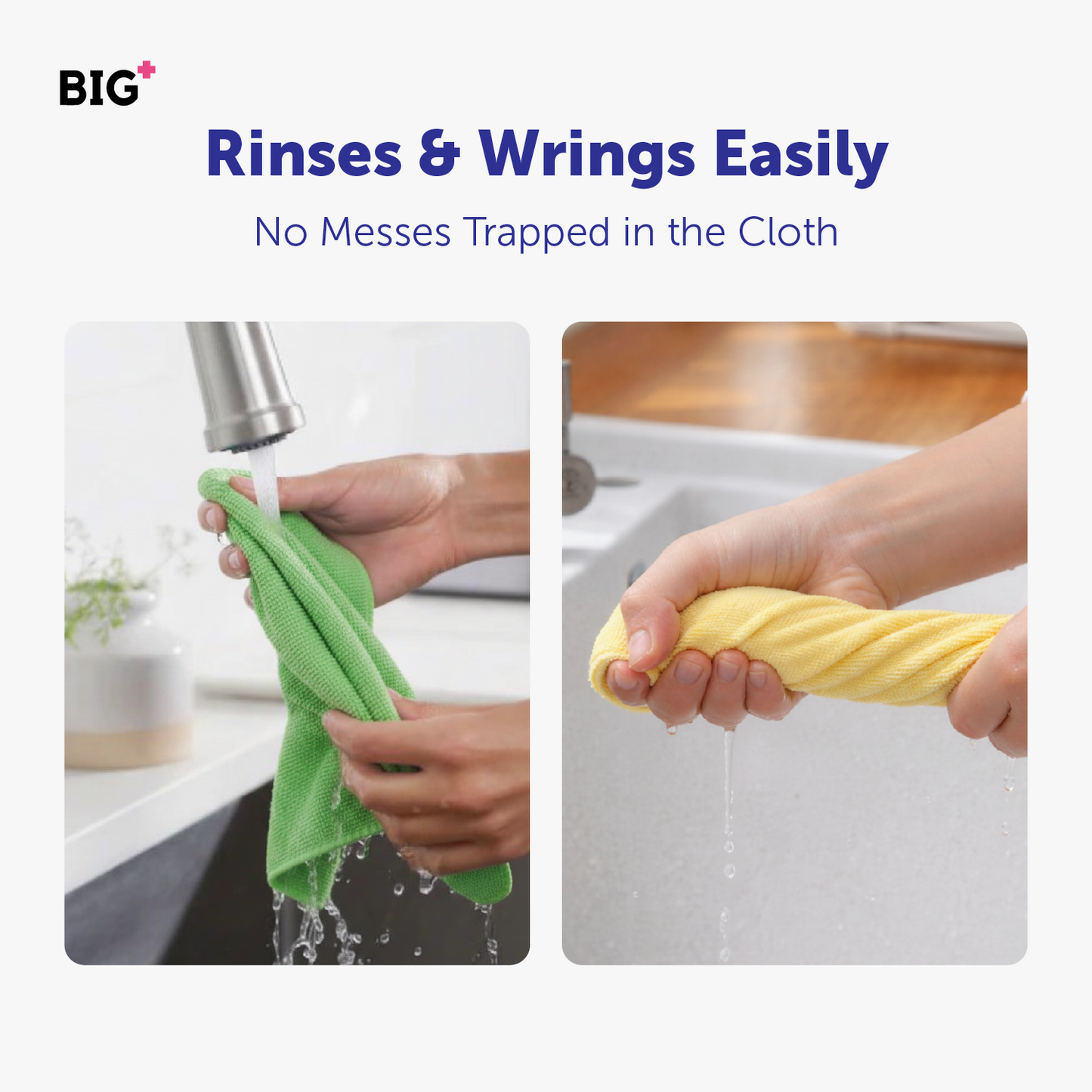 BIG+ 5-in-1 Microfiber Cloth Set