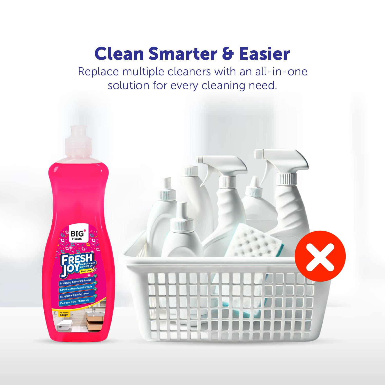 BIG+ Bathroom Cleaning Set
