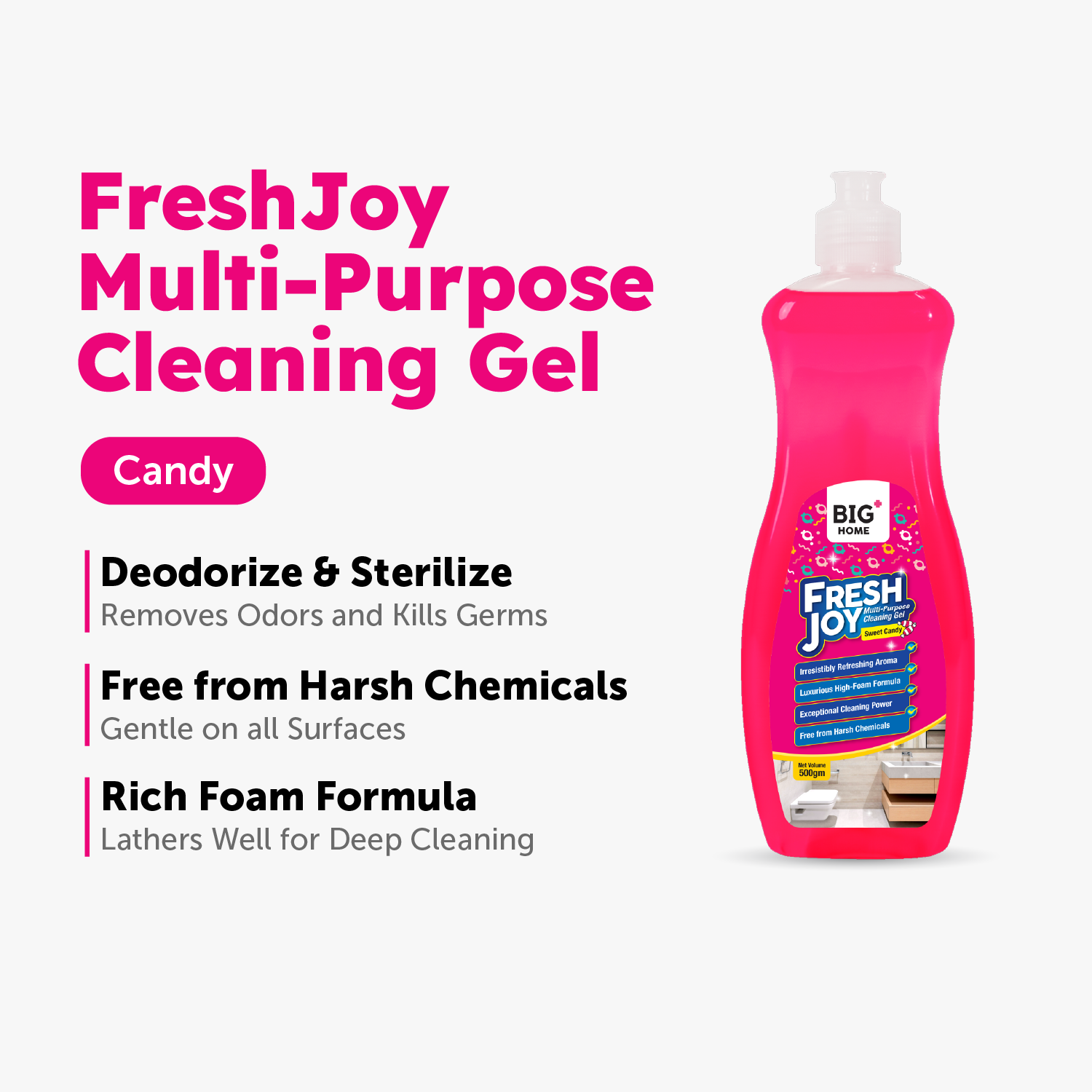 BIG+ Bathroom Cleaning Set