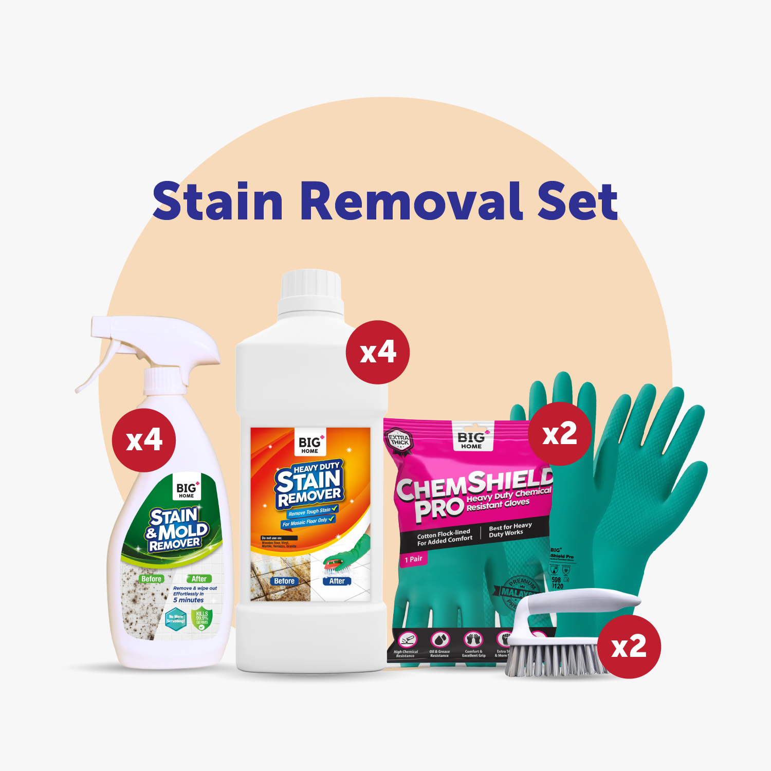 BIG+ Stain Removal Bonus Bundle Set