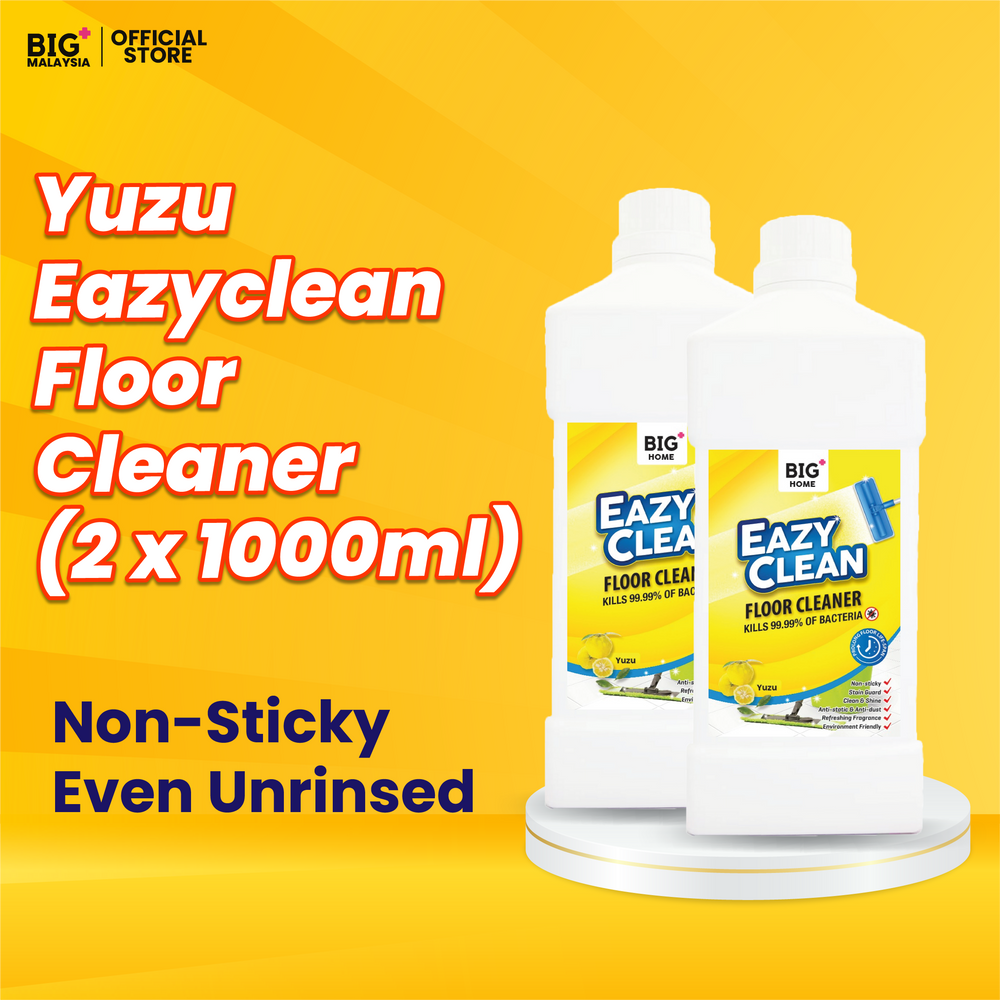 BIG+ EazyClean Yuzu Floor Cleaner (2x1000ml)