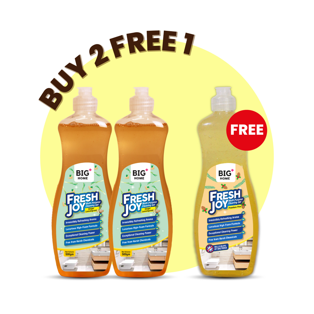 
                      
                        BIG+ FreshJoy Multi-Purpose Cleaning Gel (Ginger Lemongrass)
                      
                    