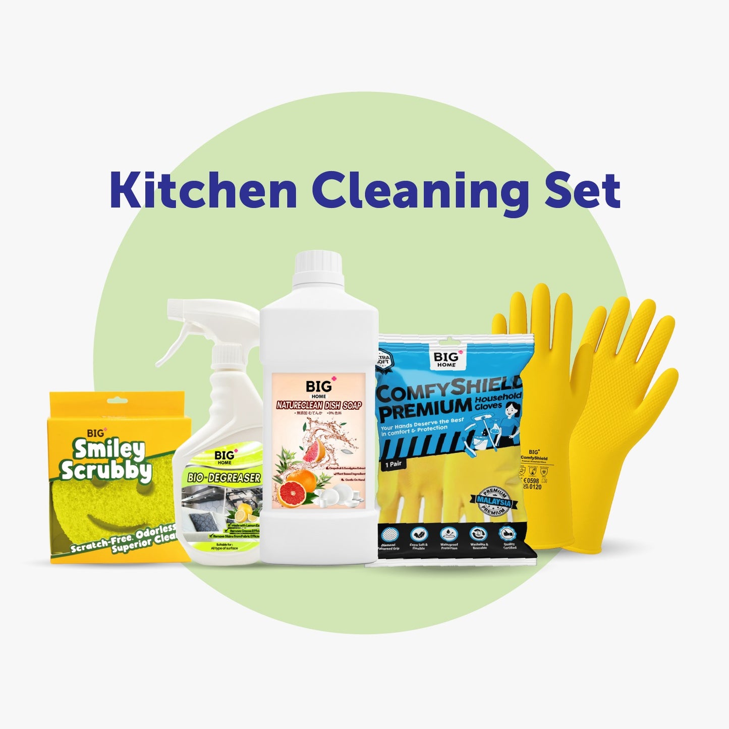 BIG+ Kitchen Cleaning Set