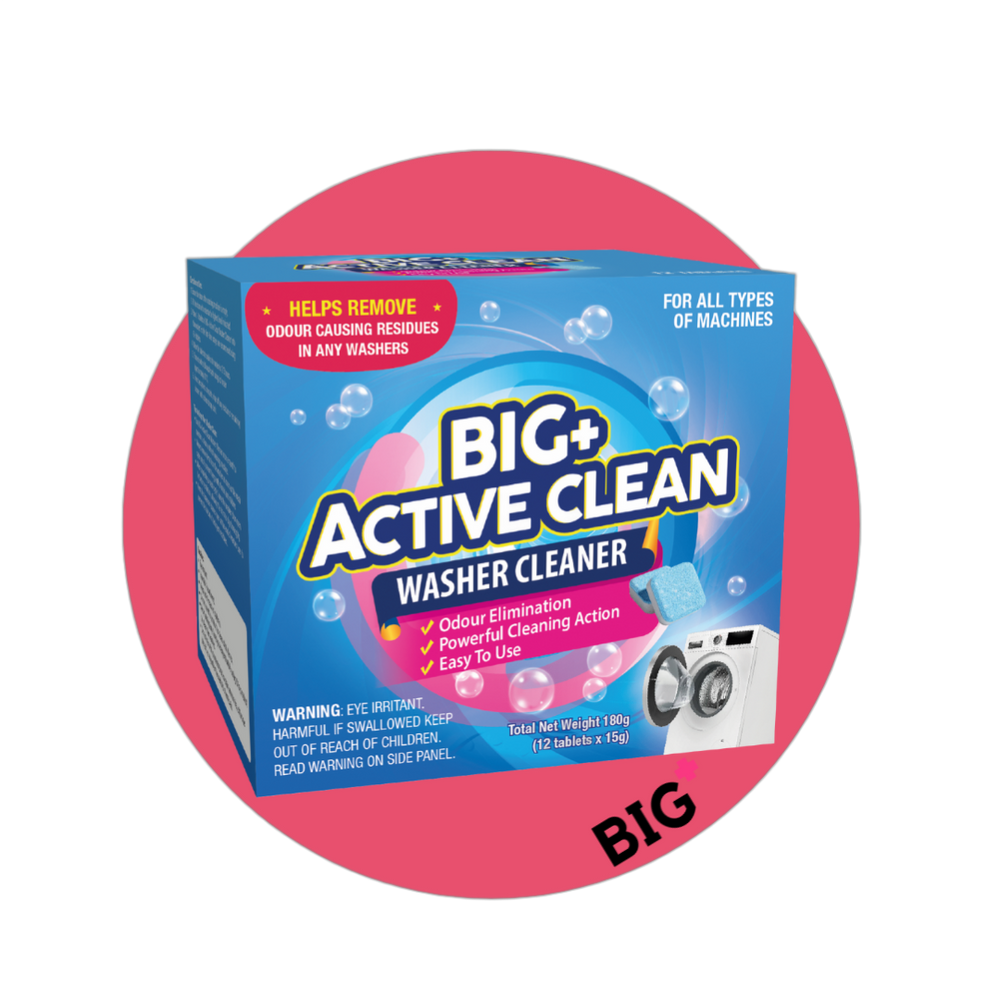 BIG+ Active Clean Washer Cleaner | 1 Box