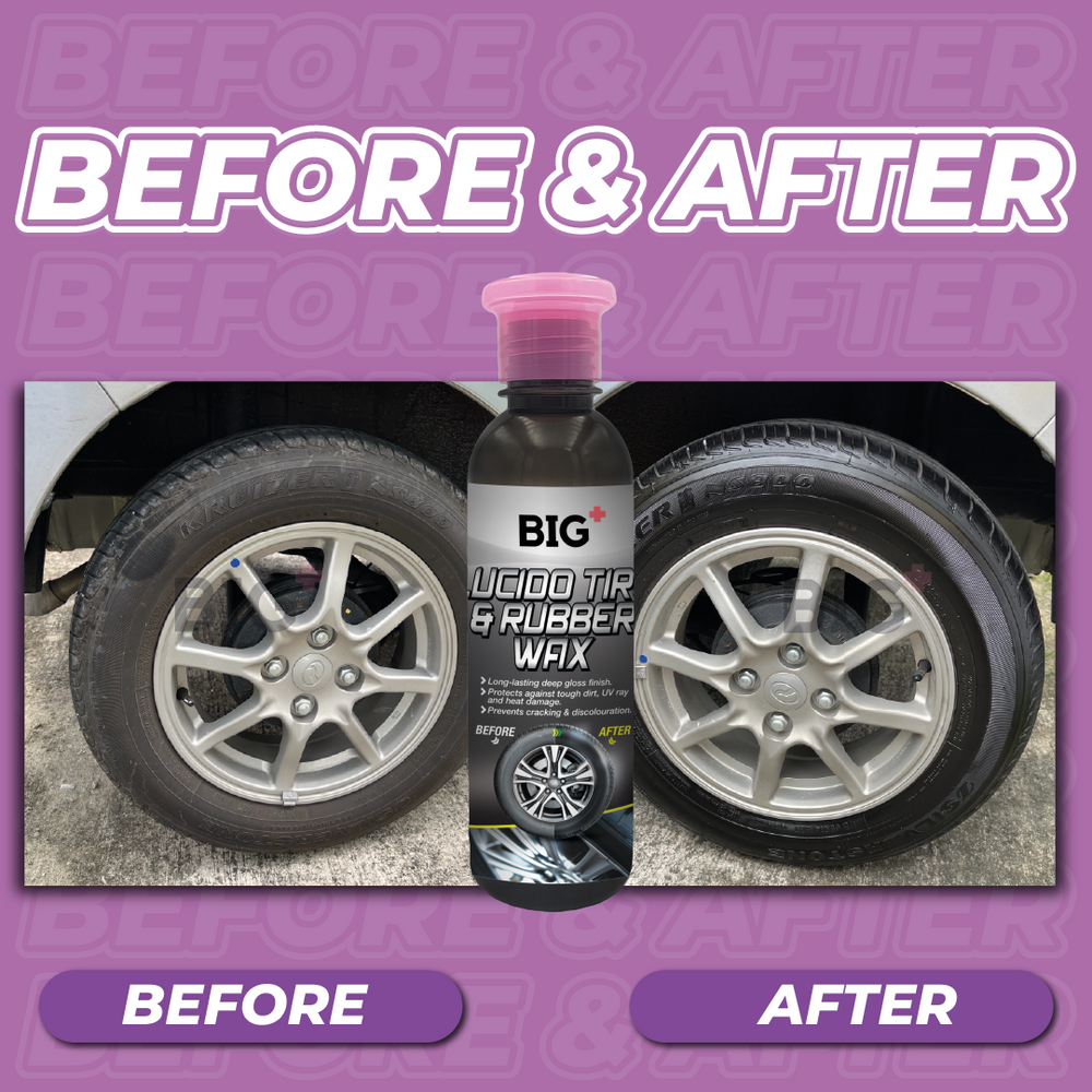 
                      
                        BIG+ Lucido Tire & Rubber Wax
                      
                    
